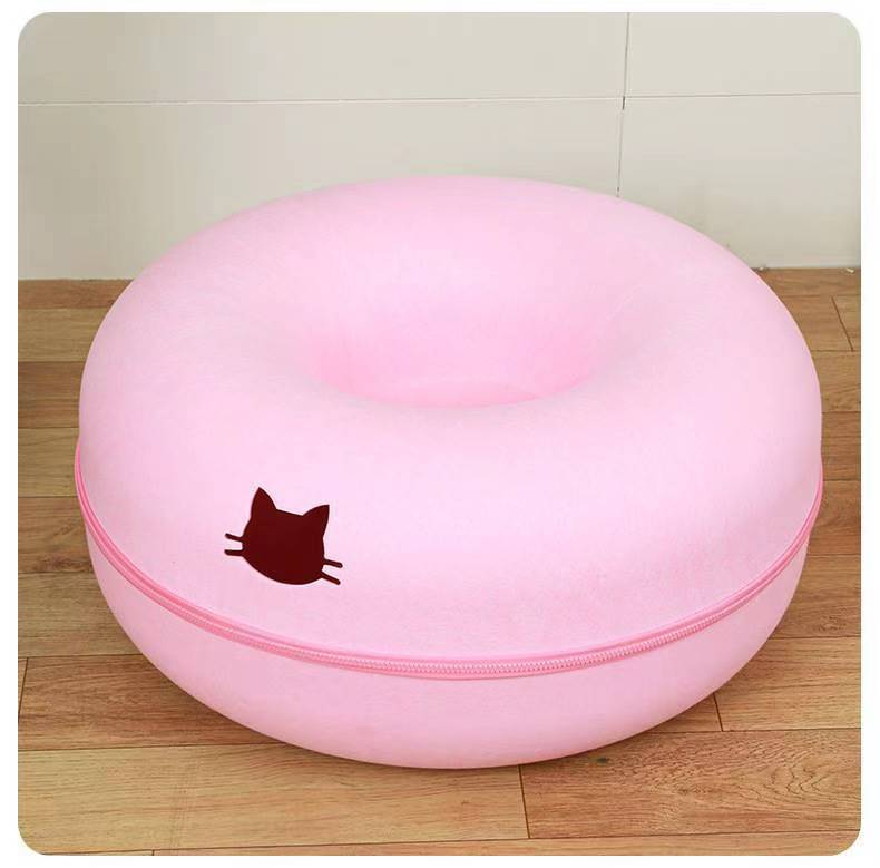 Experience the Ultimate Comfort with Our Pet Bed Comfortable Round Cat Tunnel