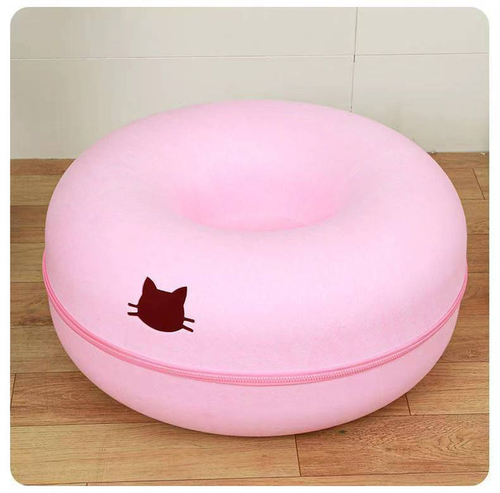 Experience the Ultimate Comfort with Our Pet Bed Comfortable Round Cat Tunnel