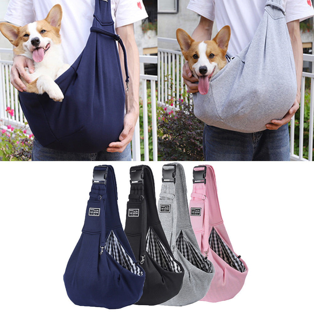 Comfortable Single-Shoulder Pet Carrier Bag for Dogs and Cats