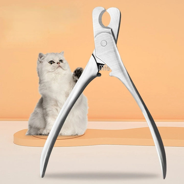 Professional Pet Nail Clipper Sharp Stainless Steel Trimmer for Dogs and Cats