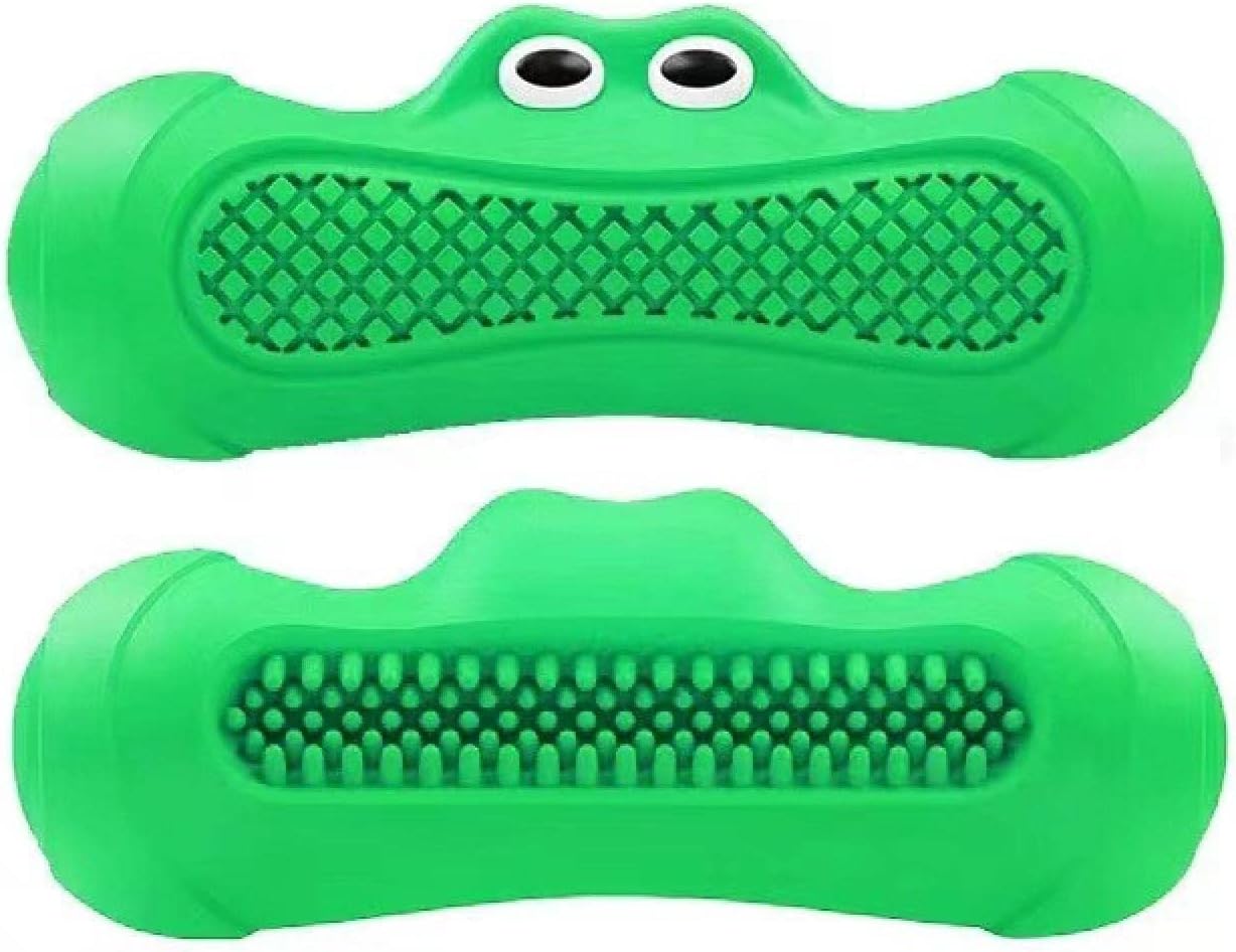 Vocal Rugby Natural Rubber Teething Dog Toy
