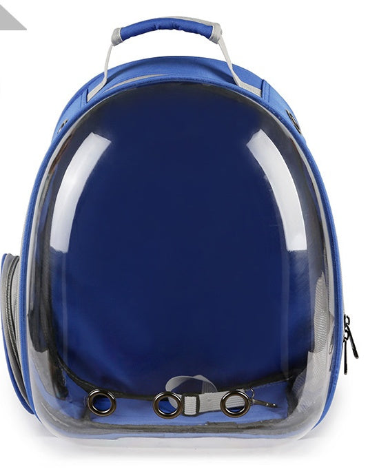 Portable Pet Bubble Backpack Carrier 360° Sightseeing Capsule for Small Pets