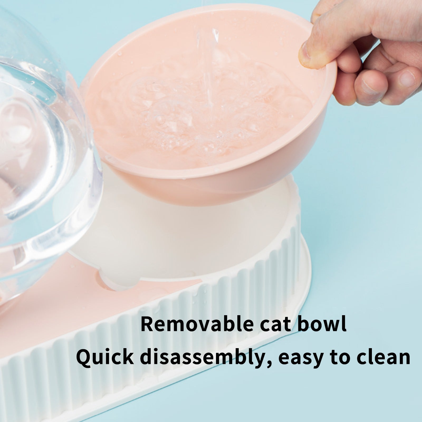 Automatic Pet Water and Food Bowl for Dogs and Cats