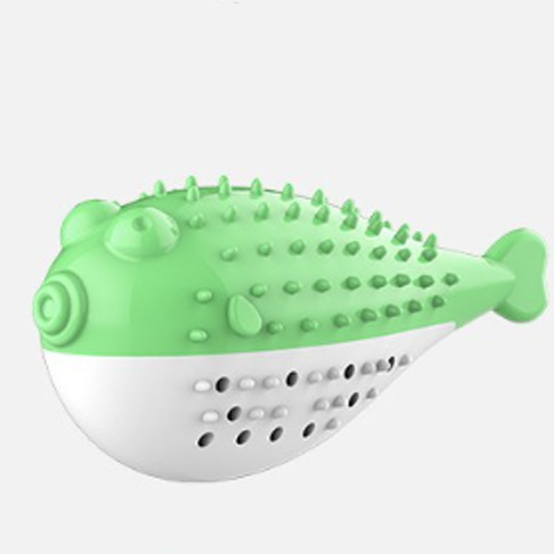 Mint Cat Chew and Teaser Toy Silicone Fish for Kittens