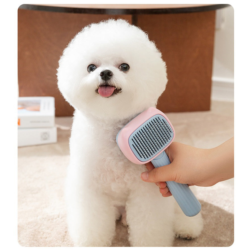 Pet Grooming Brush Dog and Cat Deshedding Dematting Tool
