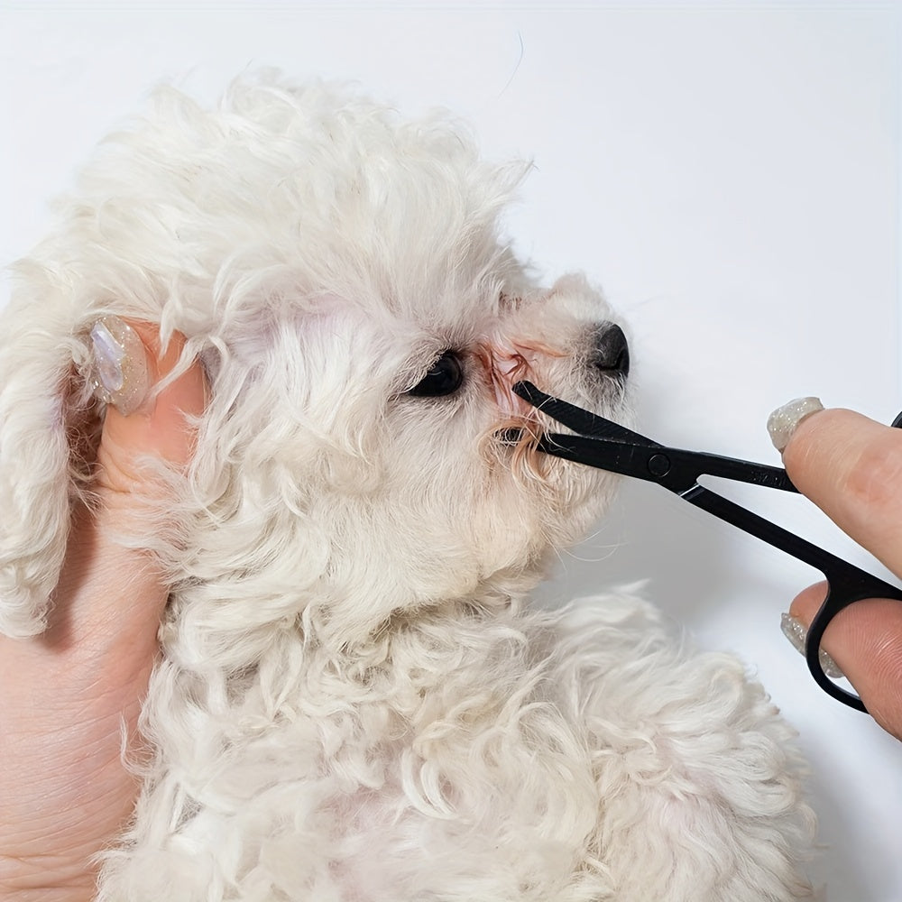 Pet Eye Grooming Brush with Comb Tear Stain Remover for Dogs and Cats