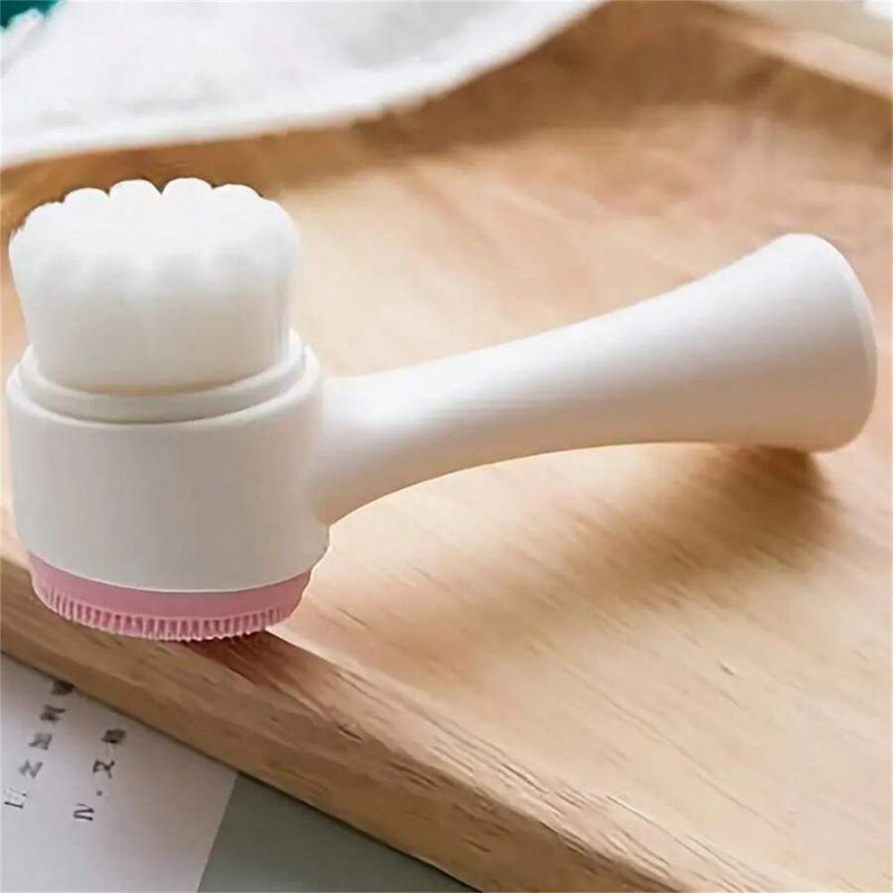Easy Clean Nylon Pet Paw Brush for Dogs and Cats