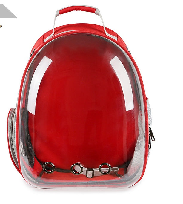 Portable Pet Bubble Backpack Carrier 360° Sightseeing Capsule for Small Pets