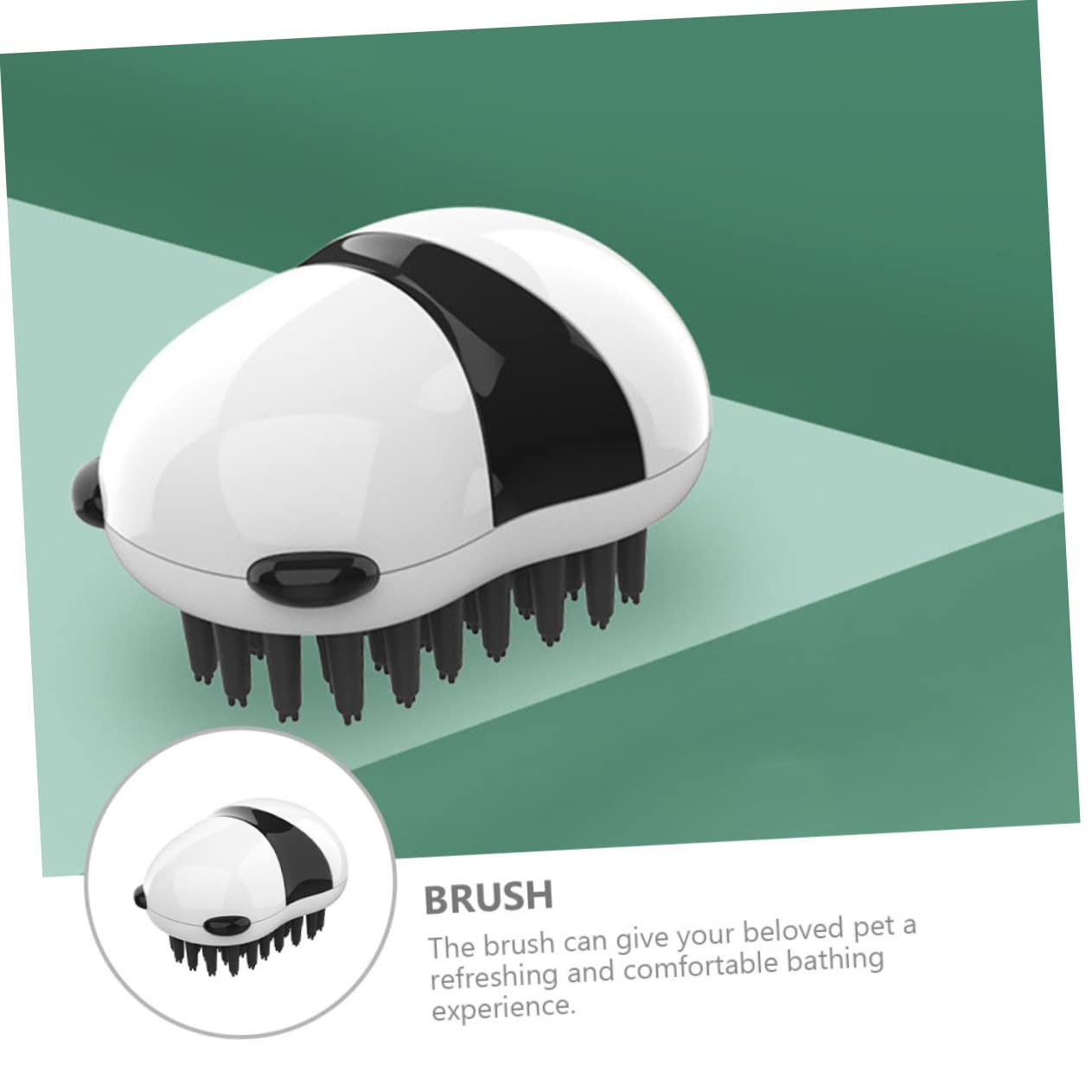 Pet Bath and Grooming Brush Glove for Cats and Dogs
