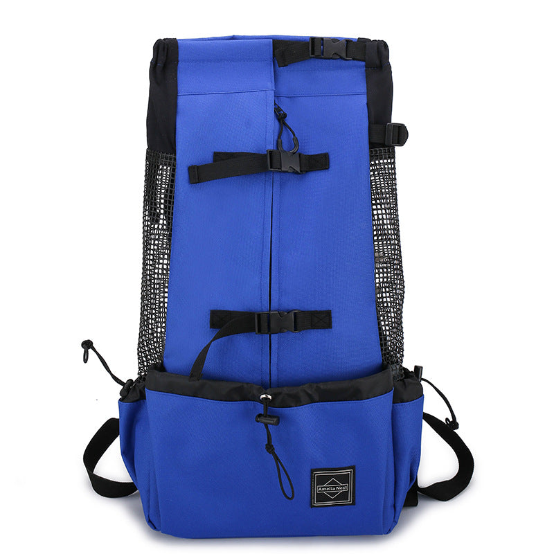 Double-Shoulder Portable Dog Carrier Backpack for Travel