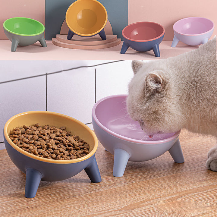 Cat and Dog Feeding Bowl with Stand Nordic-Style Feeder