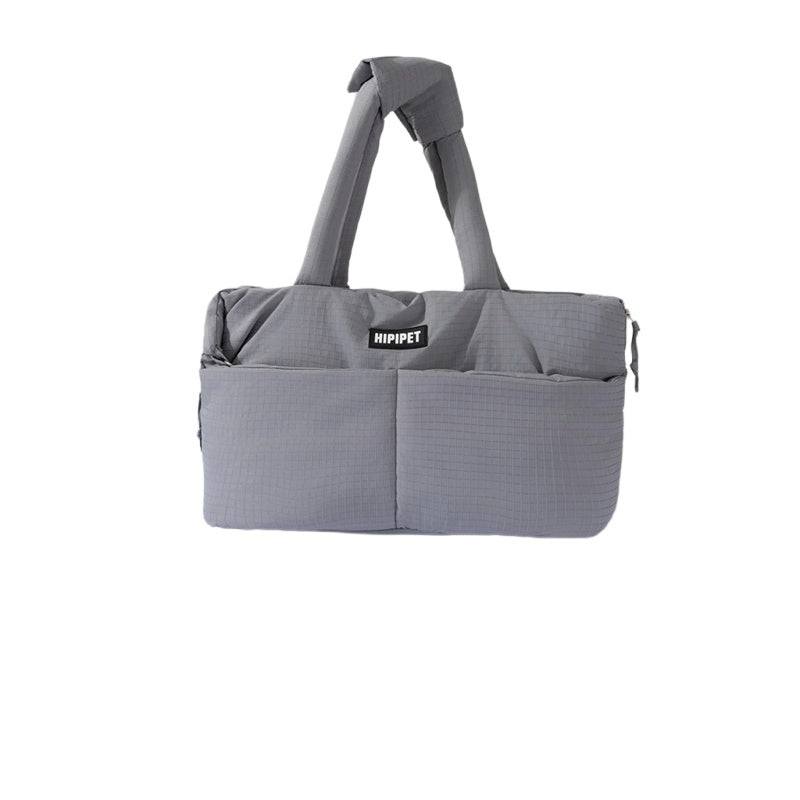 Portable Dog Car Seat Carrier with Adjustable Safety Leash for Small Pets