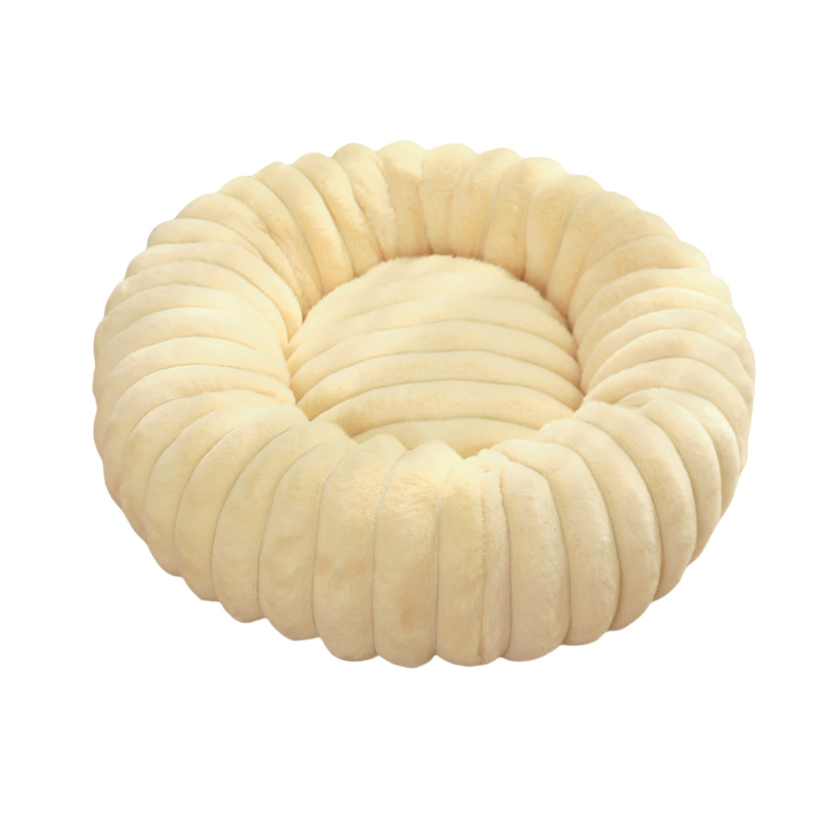 High-Weight Plush Pet Bed Round Warm Cat and Dog Nest