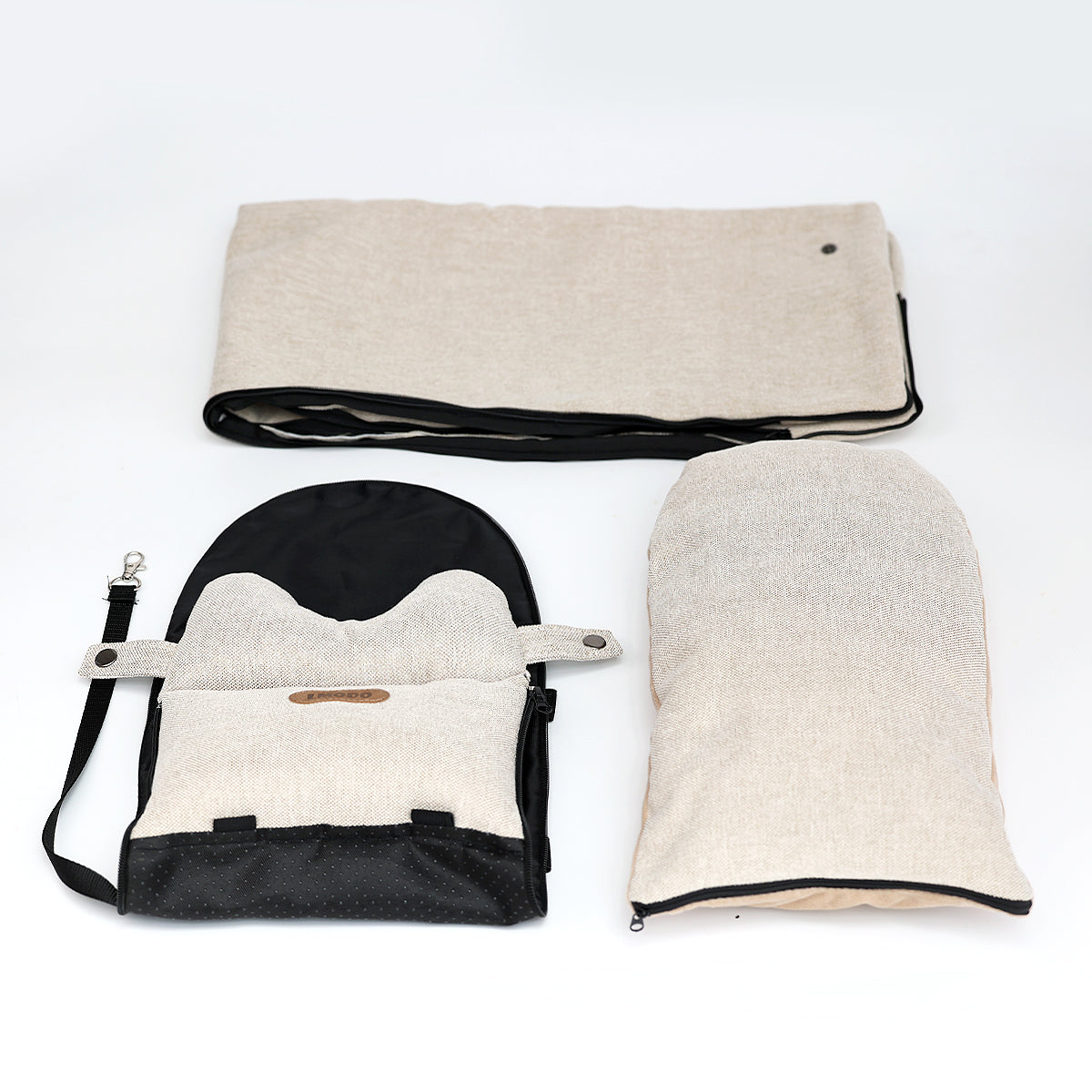 Portable Central Car Seat Dog and Cat Carrier for Safe Travel