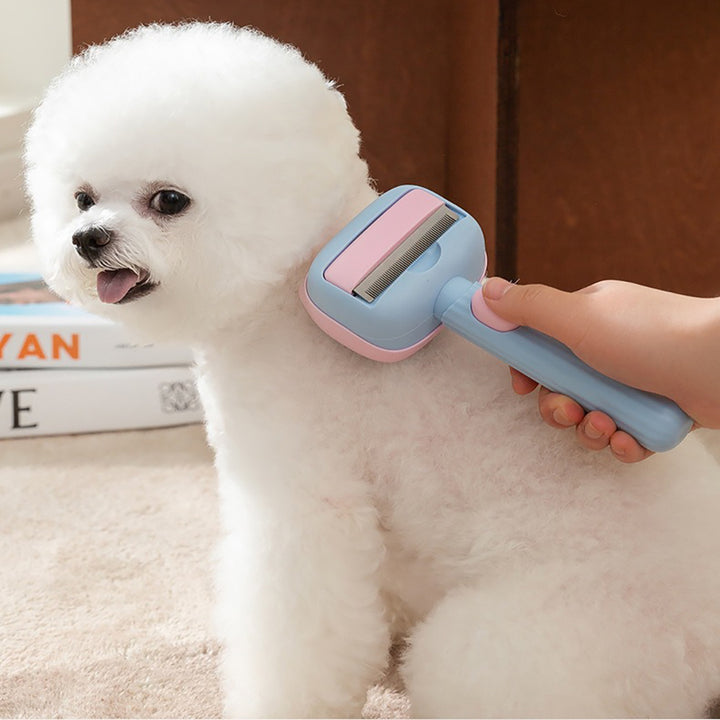 Pet Grooming Brush Dog and Cat Deshedding Dematting Tool