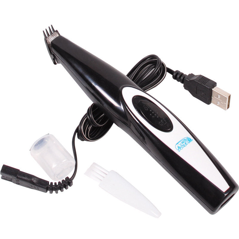 USB Rechargeable Electric Pet Nail and Hair Trimmer for Dogs and Cats