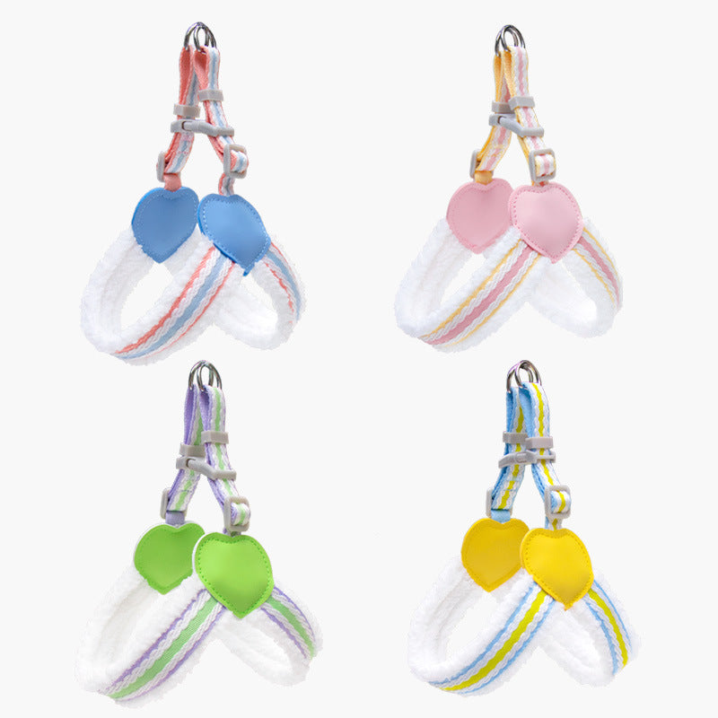 Breathable Summer Dog Harness and Leash for Small to Medium Dogs