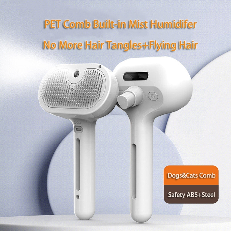 Self-Cleaning Pet Comb Hair Remover Brush for Dogs