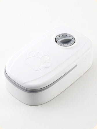 Automatic Smart Pet Feeder with Timer and Stainless Steel Bowl for Cats and Dogs