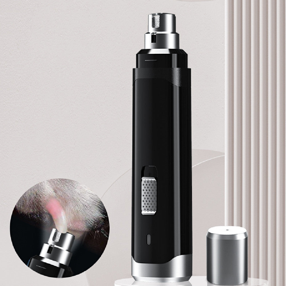 Electric Pet Nail Trimmer USB Rechargeable for Dogs and Cats