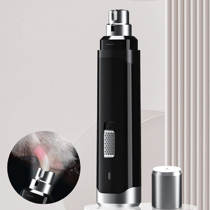 Electric Pet Nail Trimmer USB Rechargeable for Dogs and Cats