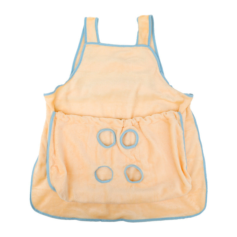 Plush Outdoor Pet Carrier Pouch for Small Cats and Dogs