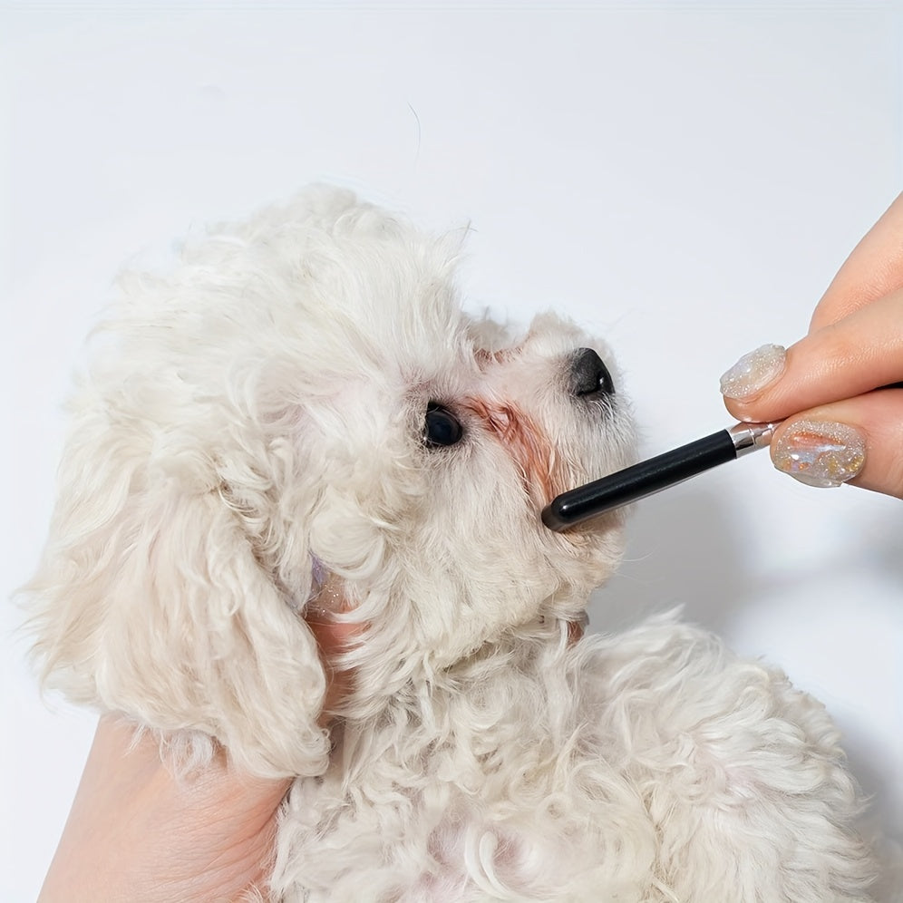 Pet Eye Grooming Brush with Comb Tear Stain Remover for Dogs and Cats
