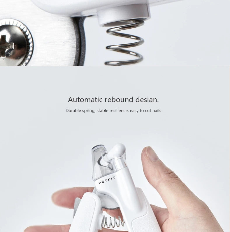 Professional Pet Nail Clipper Scissors with LED Light for Dogs and Cats