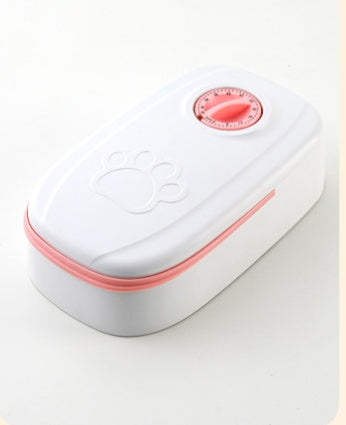 Automatic Smart Pet Feeder with Timer and Stainless Steel Bowl for Cats and Dogs