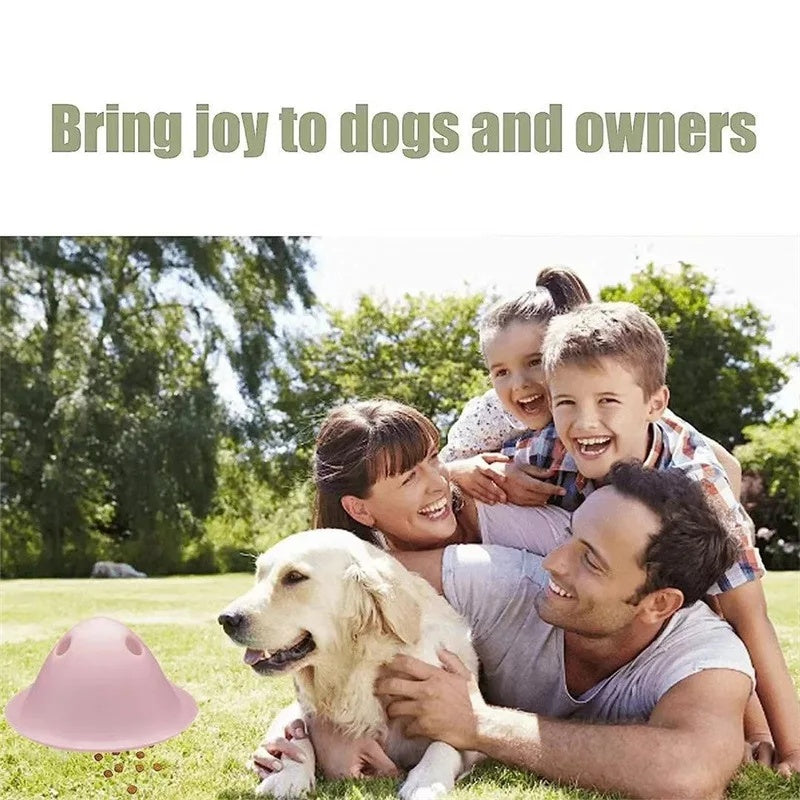 Interactive Dog Chew Toy with Hidden Treat Puzzle for Large Dogs