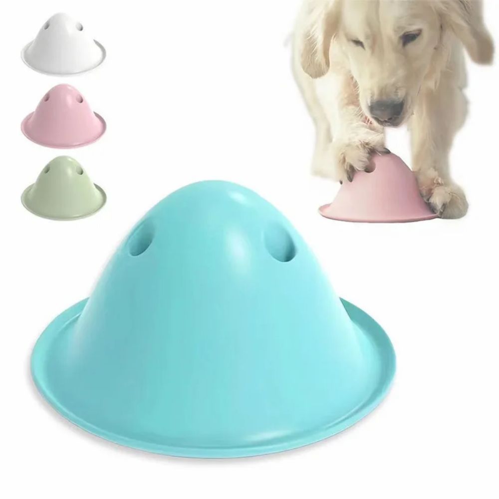 Interactive Dog Chew Toy with Hidden Treat Puzzle for Large Dogs