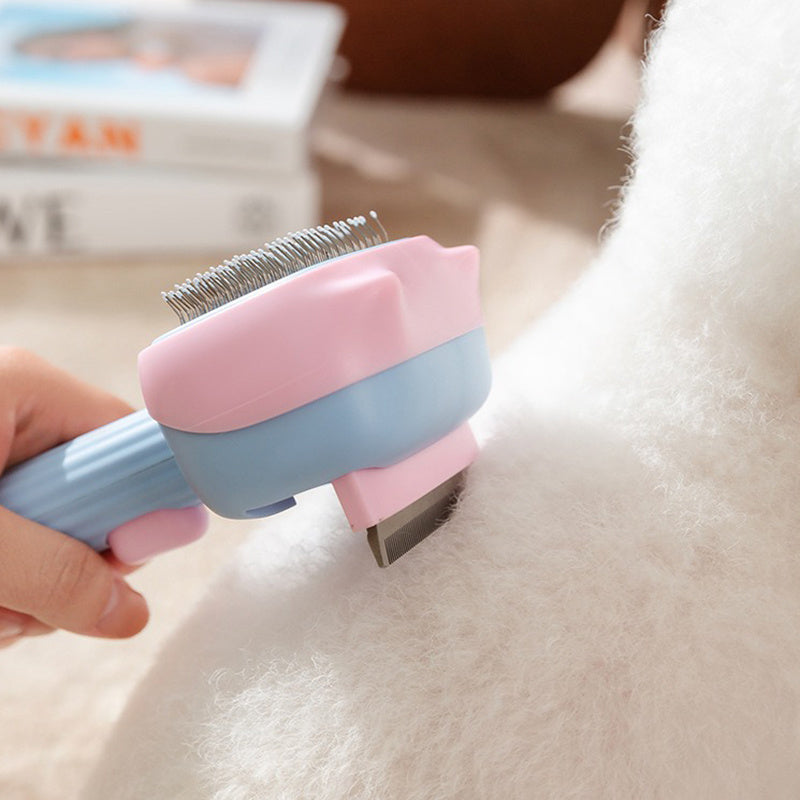 Pet Grooming Brush Dog and Cat Deshedding Dematting Tool