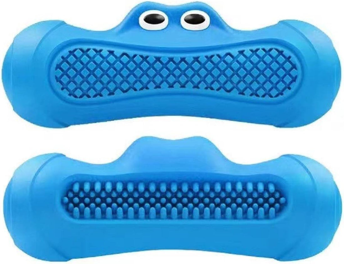 Vocal Rugby Natural Rubber Teething Dog Toy