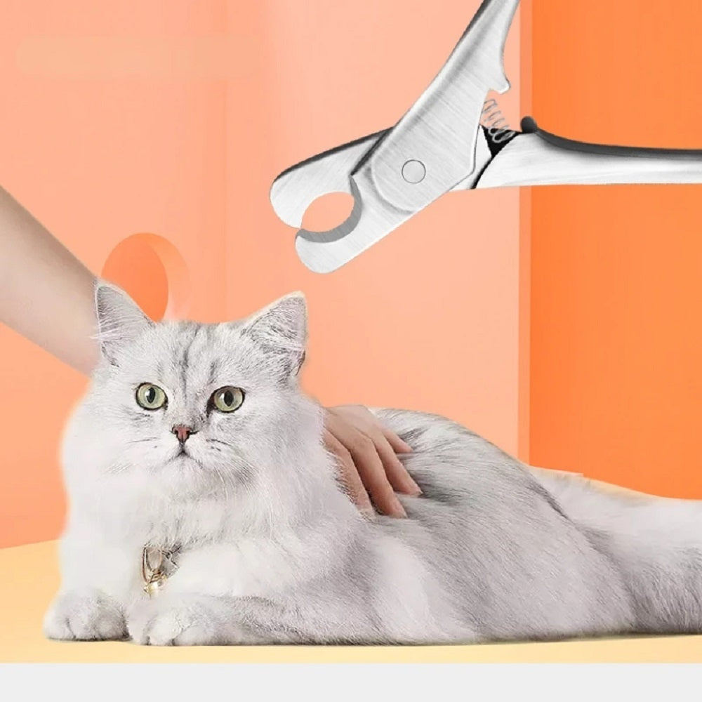 Professional Pet Nail Clipper Sharp Stainless Steel Trimmer for Dogs and Cats