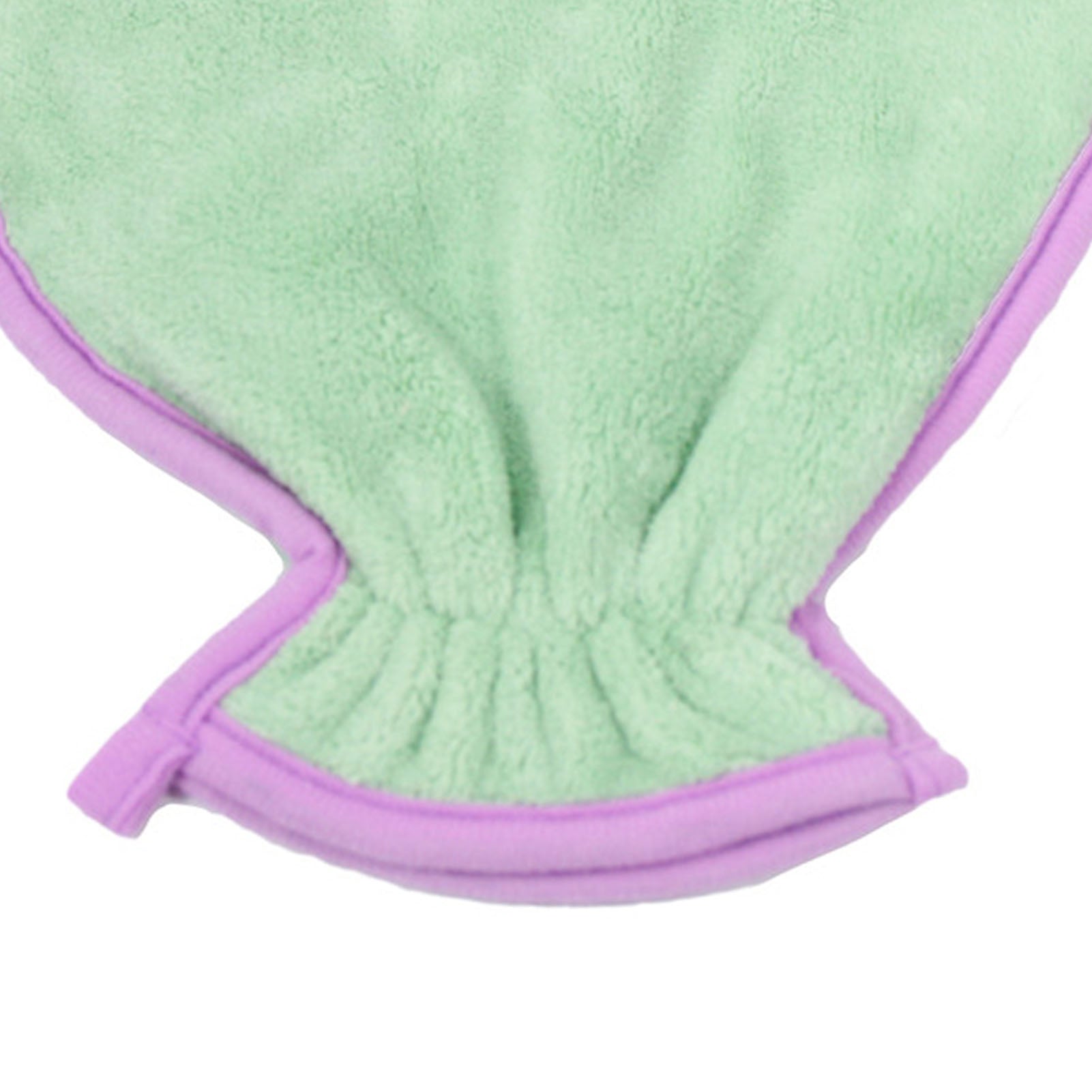 Double-Sided Absorbent Pet Bath Towel Gloves for Dogs and Cats