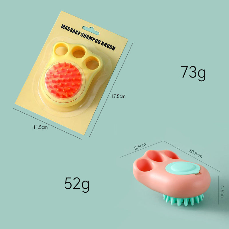Cat and Dog Bath Massage Brush Pet Grooming Comb