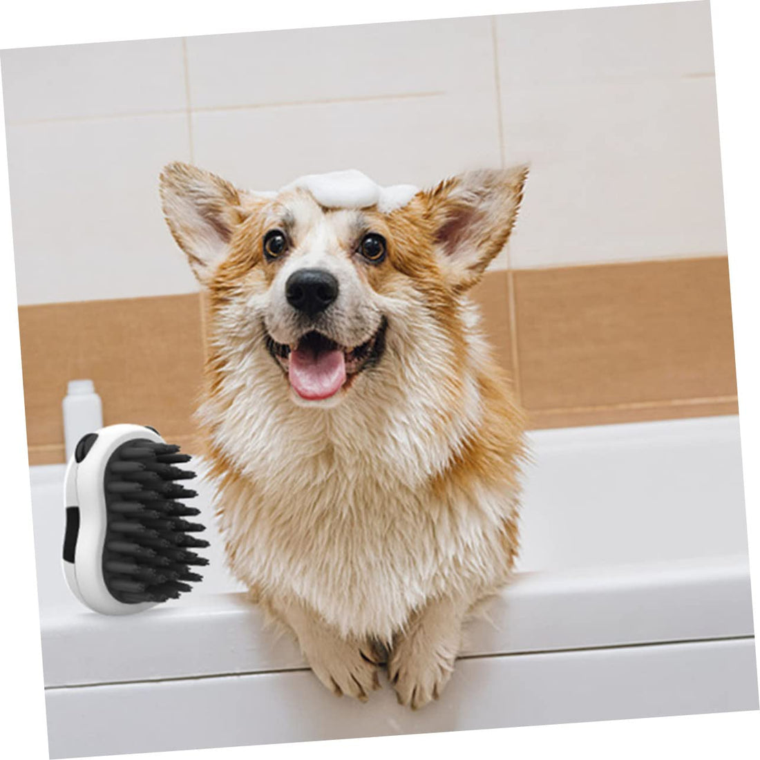 Pet Bath and Grooming Brush Glove for Cats and Dogs