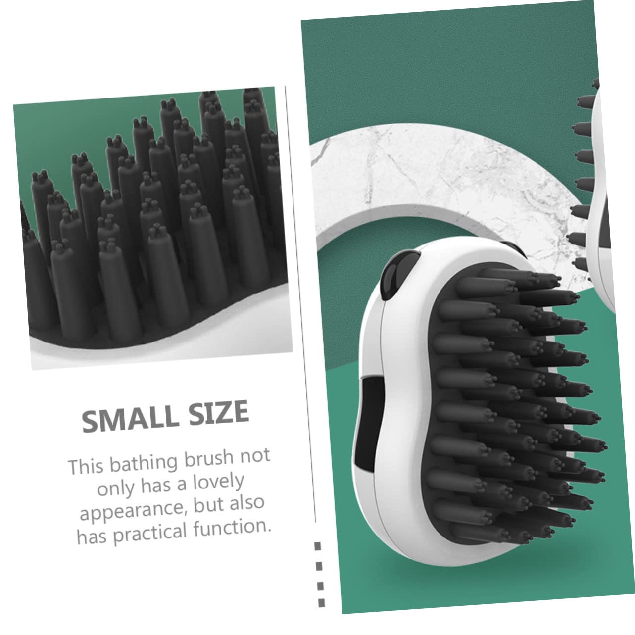 Pet Bath and Grooming Brush Glove for Cats and Dogs