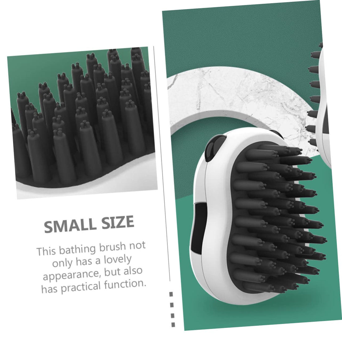 Pet Bath and Grooming Brush Glove for Cats and Dogs