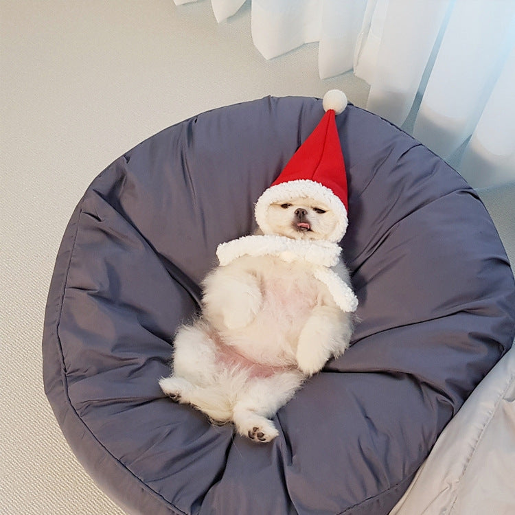 Large Round Pet Bed Moisture Proof and Washable