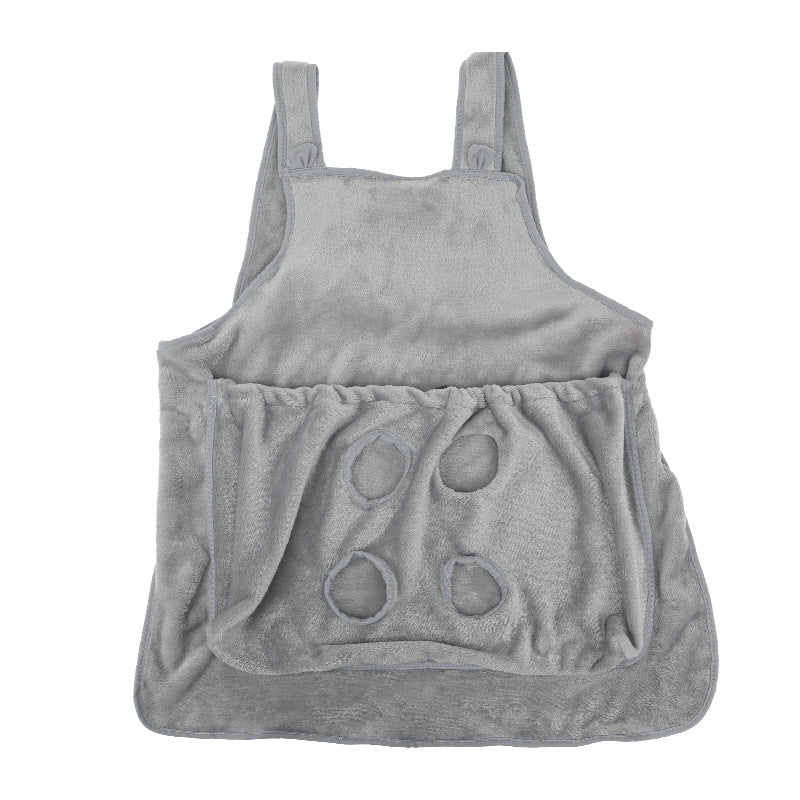 Plush Outdoor Pet Carrier Pouch for Small Cats and Dogs