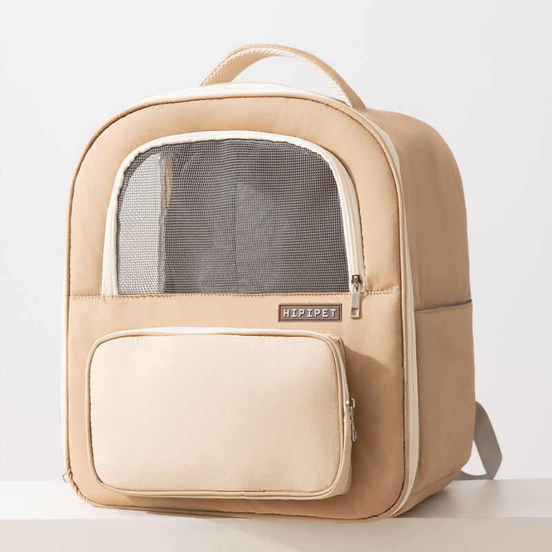 Breathable Mesh Travel Backpack for Cats and Dogs