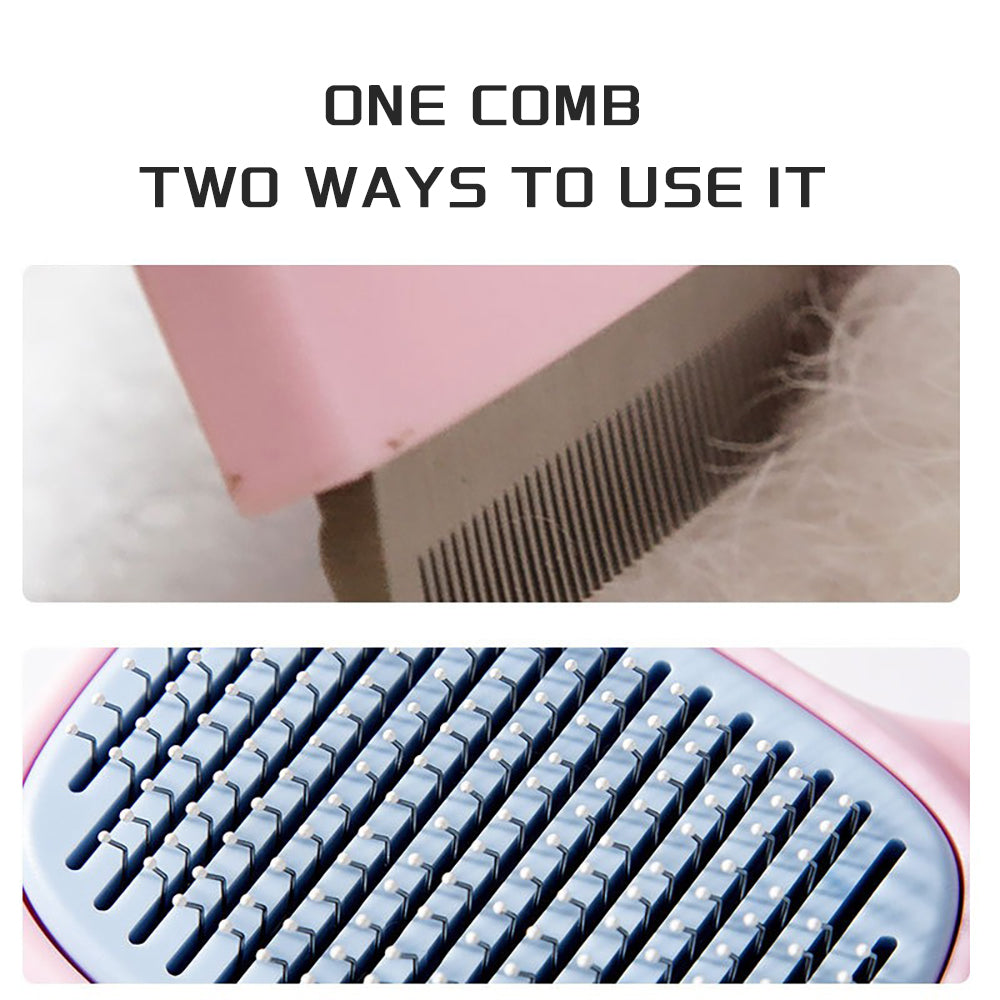 Pet Grooming Brush Dog and Cat Deshedding Dematting Tool