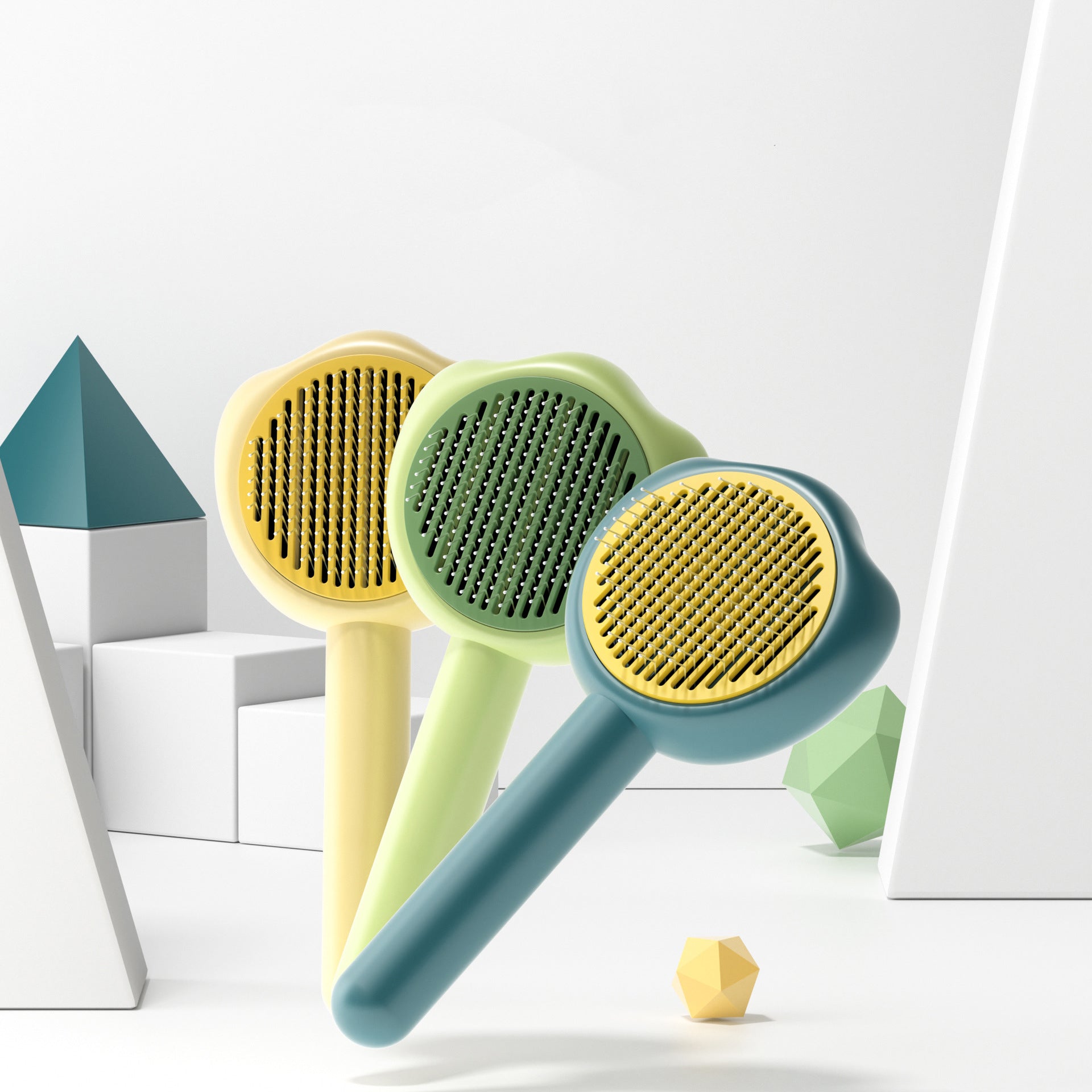 Self-Cleaning Cat and Kitten Grooming Comb for Hair Removal